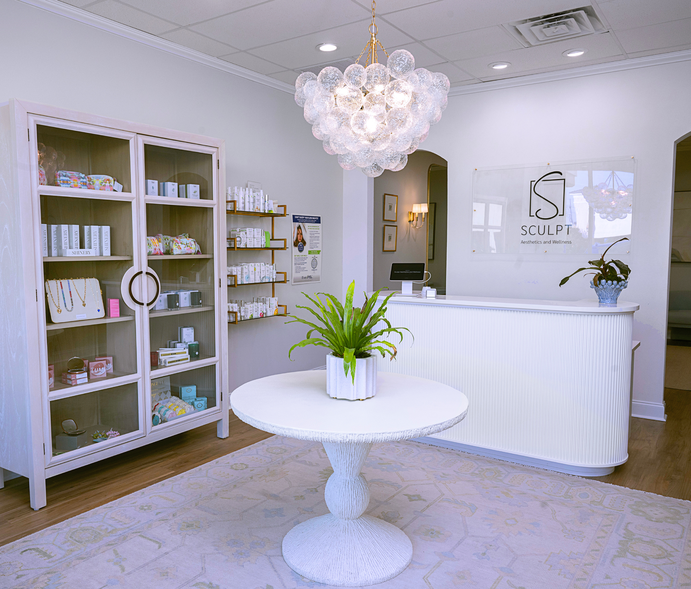 Treatment planning space for non-surgical body sculpting and medical aesthetics services